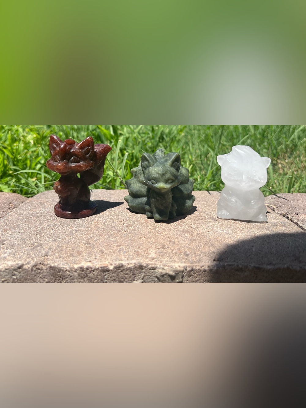 ✨ Pokemon Crystal Carving Collection✨